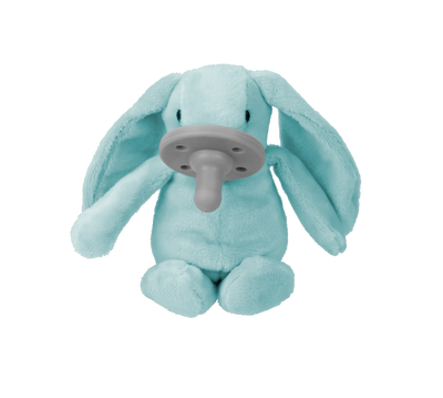 Silicone Pacifier with Soft Toy for Newborns – Gum-Friendly Comfort Soother