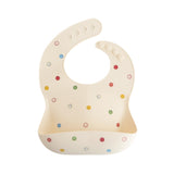 Mushie Silicone Baby Bib – Adjustable Catch-All Bib