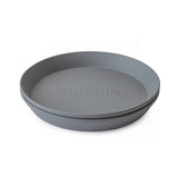 Mushie Round Dinnerware Plates – Non-Toxic Baby Plate Set