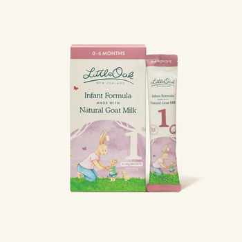Natural Goat Milk Infant Formula with Olive Oil 6 x 30gm Travel Sachets