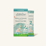 Natural Goat Milk Follow-on Formula with Olive Oil 6 x 30gm Travel Sachets