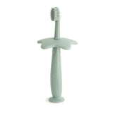 Mushie Star Training Toothbrush – Silicone Toddler Toothbrush