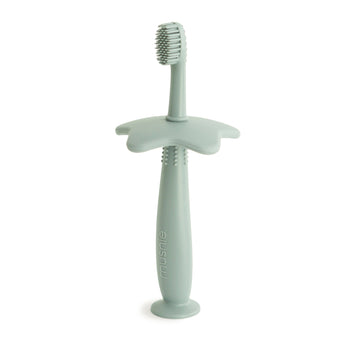 Mushie Star Training Toothbrush – Silicone Toddler Toothbrush