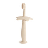 Mushie Star Training Toothbrush – Silicone Toddler Toothbrush
