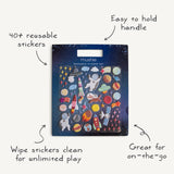 Reusable Puffy Sticker Book for Kids