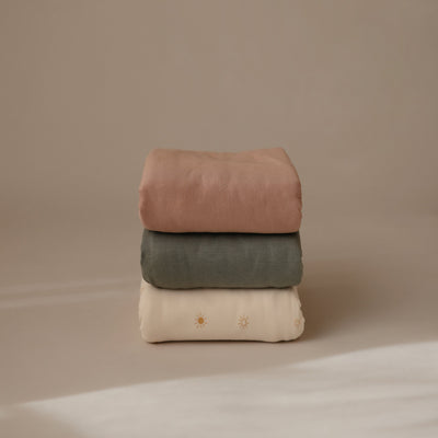 Organic Stretchy Baby Swaddle Blanket