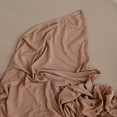 Organic Stretchy Baby Swaddle Blanket