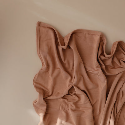 Organic Stretchy Baby Swaddle Blanket