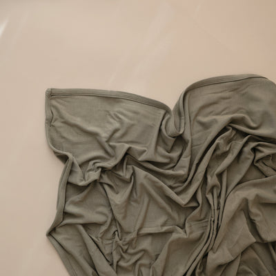 Organic Stretchy Baby Swaddle Blanket