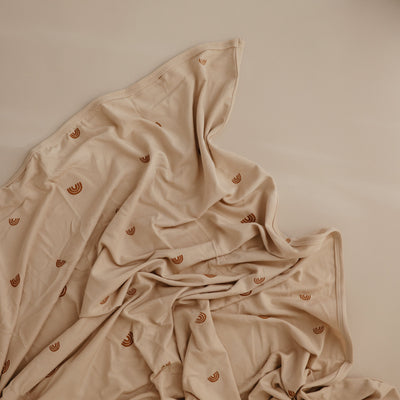 Organic Stretchy Baby Swaddle Blanket