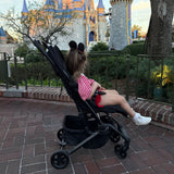Colugo The Compact Stroller+ | Lightweight Auto-Fold Travel Stroller with Tall Handlebar