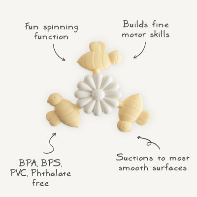 Silicone Suction Spinner Toy