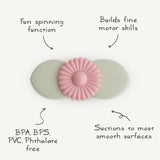 Silicone Suction Spinner Toy