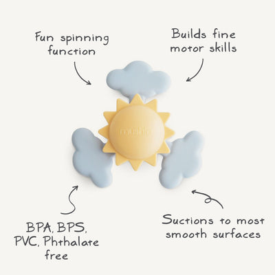Silicone Suction Spinner Toy