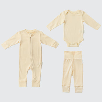 Kit & Petal Cozy Comfort Bundle in Sunny Yellow