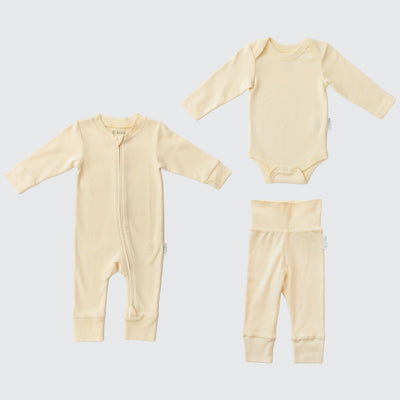 Kit & Petal Cozy Comfort Bundle in Sunny Yellow