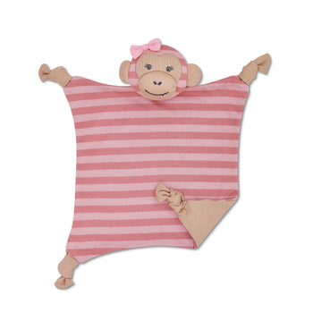Apple Park Maggie Monkey Organic Cotton Blankie