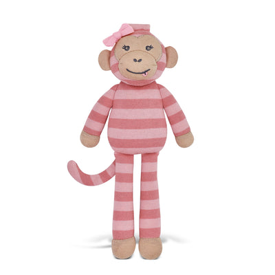 Apple Park Maggie Monkey Organic Cotton Pacifier Buddy
