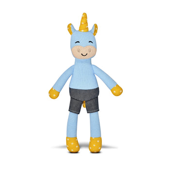 Apple Park Tiny Dancing Unicorn - Blue