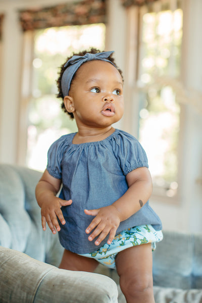 Apple Park Blouse - Chambray