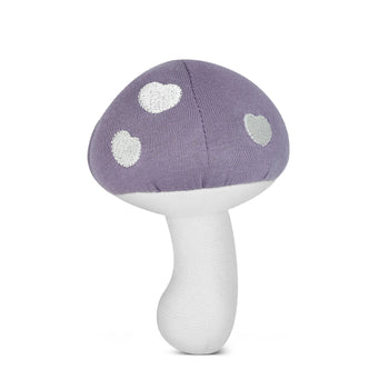 Apple Park Mushroom Rattle - Lavender