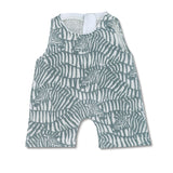 Apple Park Doll Coverall - Zebra Print