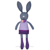 Apple Park Knit Bunny Plush - Lila