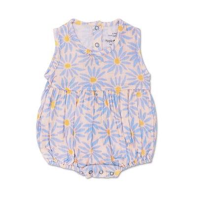 Apple Park Muslin Bubble Romper - Daisy Dreams