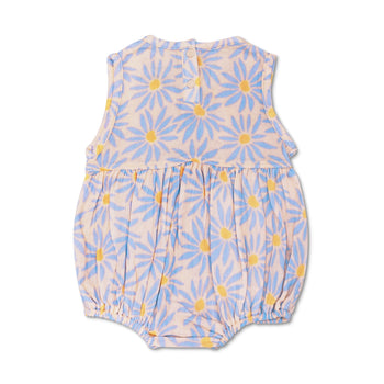 Apple Park Muslin Bubble Romper - Daisy Dreams