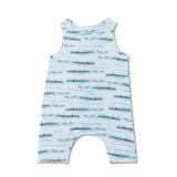 Apple Park Muslin Snap Jumpsuit - Alligator Isle