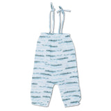 Apple Park Muslin Tie Shoulder Jumpsuit - Alligator Isle