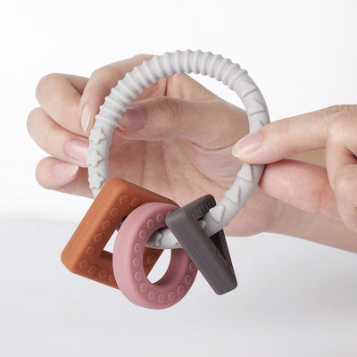 Haakaa Silicone Teething Ring for Babies (3 Months+)