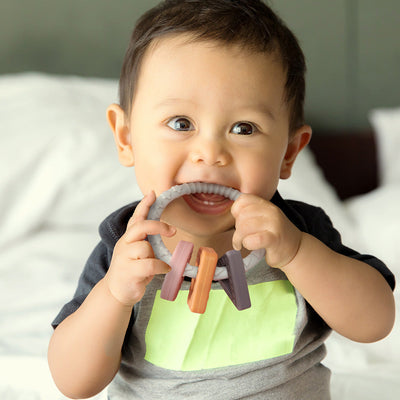 Haakaa Silicone Teething Ring for Babies (3 Months+)
