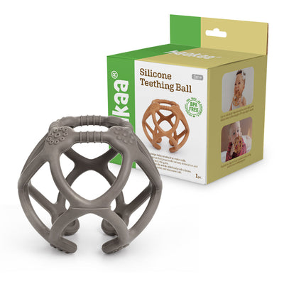 Haakaa Silicone Teething Ball – Easy Grip Teether for Babies