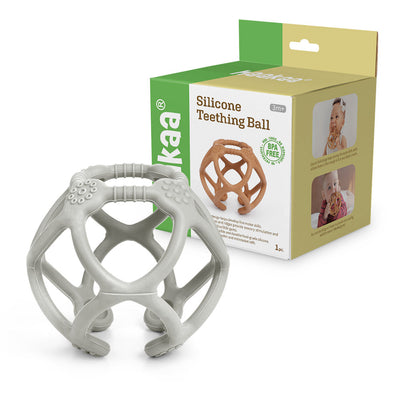 Haakaa Silicone Teething Ball – Easy Grip Teether for Babies