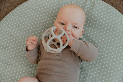 Haakaa Silicone Teething Ball – Easy Grip Teether for Babies