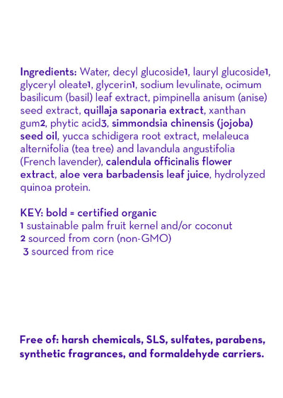 California Baby Tea Tree & Lavender Shampoo & Bodywash – Refreshing Scalp Care
