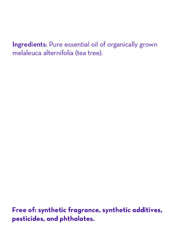 California Baby Tea Tree Essential Oil – Pure Organic Aromatherapy Oil for Skin & Wellness