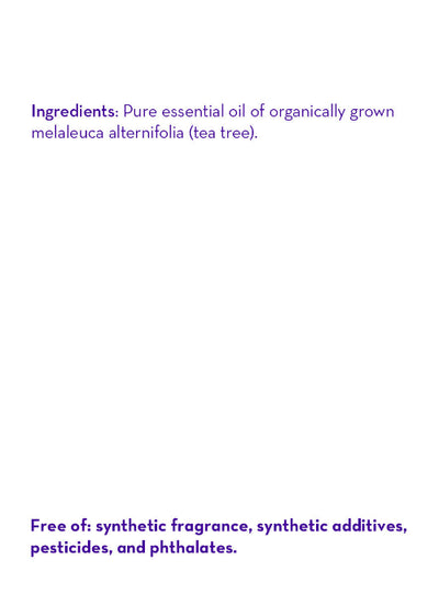 California Baby Tea Tree Essential Oil – Pure Organic Aromatherapy Oil for Skin & Wellness