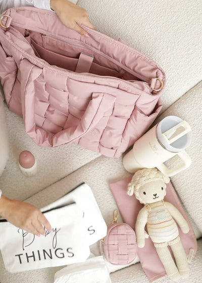 Luli Bebe Infinite Diaper Bag – Blush