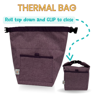 Flipping Holder Gift-Ready Travel Bundle – Food Pouch & Juice Box Holder Set