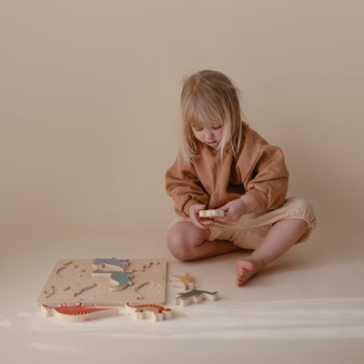 Wooden Shape Puzzle Set