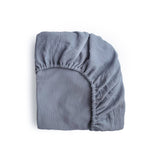 Mushie Mini Muslin Crib Sheet