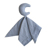 Mushie Moon Lovey Blanket – Organic Cotton Baby Comfort Blanket