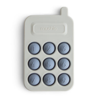Mushie Phone Press Toy – Sensory Pop Toy for Babies