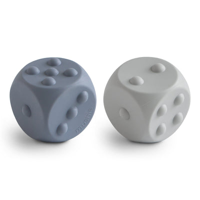 Mushie Silicone Dice Press Toy – Sensory & STEM Learning Toy