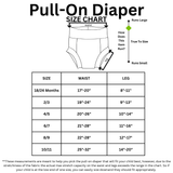 Smart Bottoms Pull-On Cloth Diaper – Bamboo Reusable Pull-Up for Toddlers & Big Kids (18M–11Y), Ginny