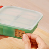 Haakaa Easy-Freeze Silicone Baby Food Tray with Lid – BPA-Free Stackable Freezer Mold (6x60ml / 8x40ml)