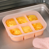 Haakaa Easy-Freeze Silicone Baby Food Tray with Lid – BPA-Free Stackable Freezer Mold (6x60ml / 8x40ml)