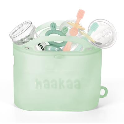Haakaa Silicone Breast Pump – Portable, BPA-Free Milk Expressor for Moms